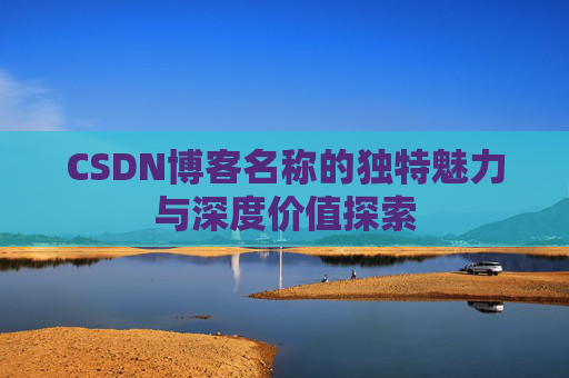 CSDN博客名称的独特魅力与深度价值探索